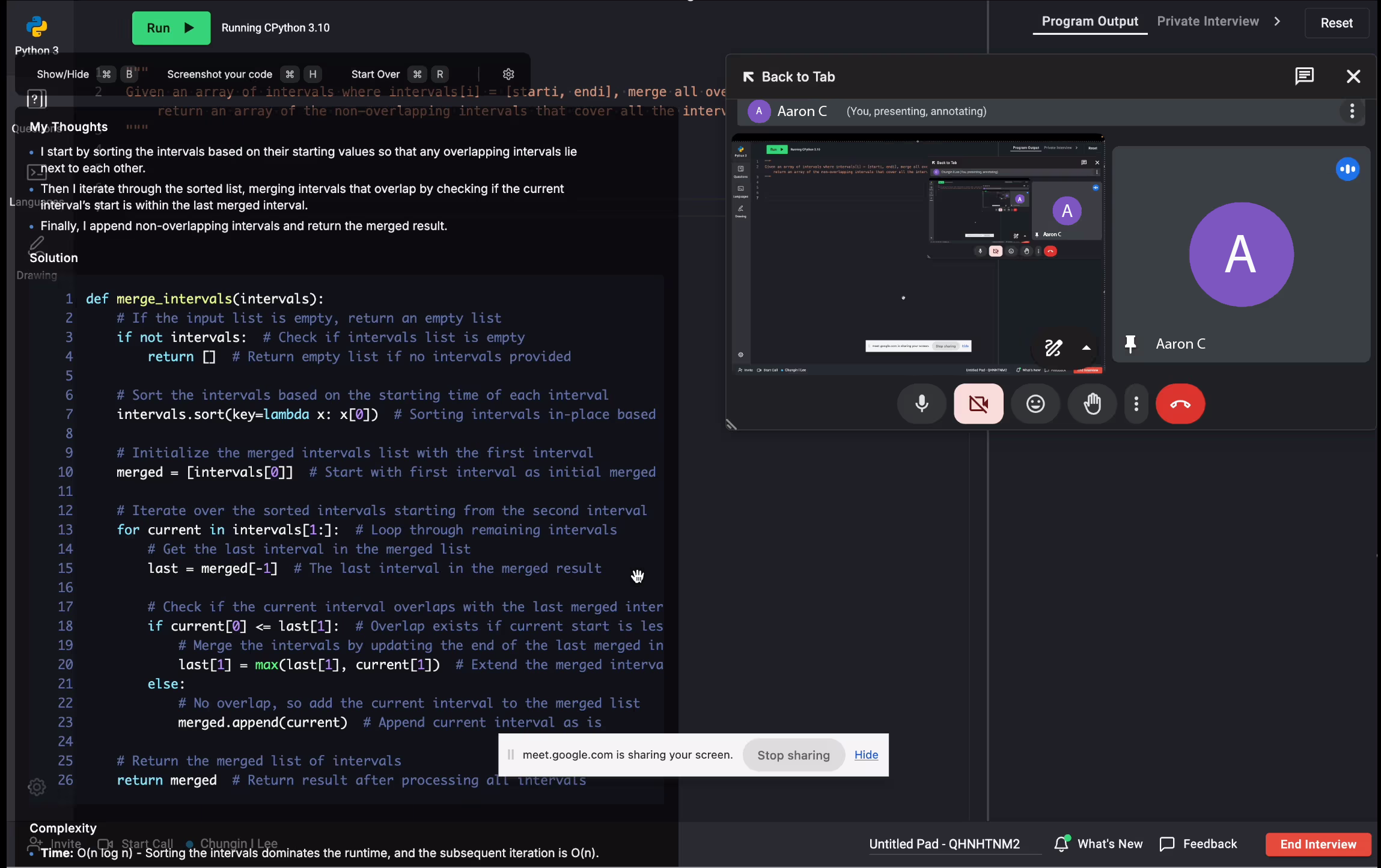 Screen Sharing